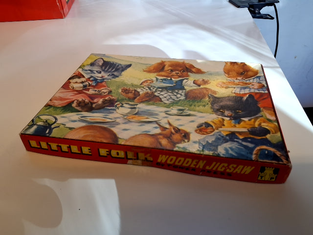 Puzzle spil formodentlig fra 1950erne